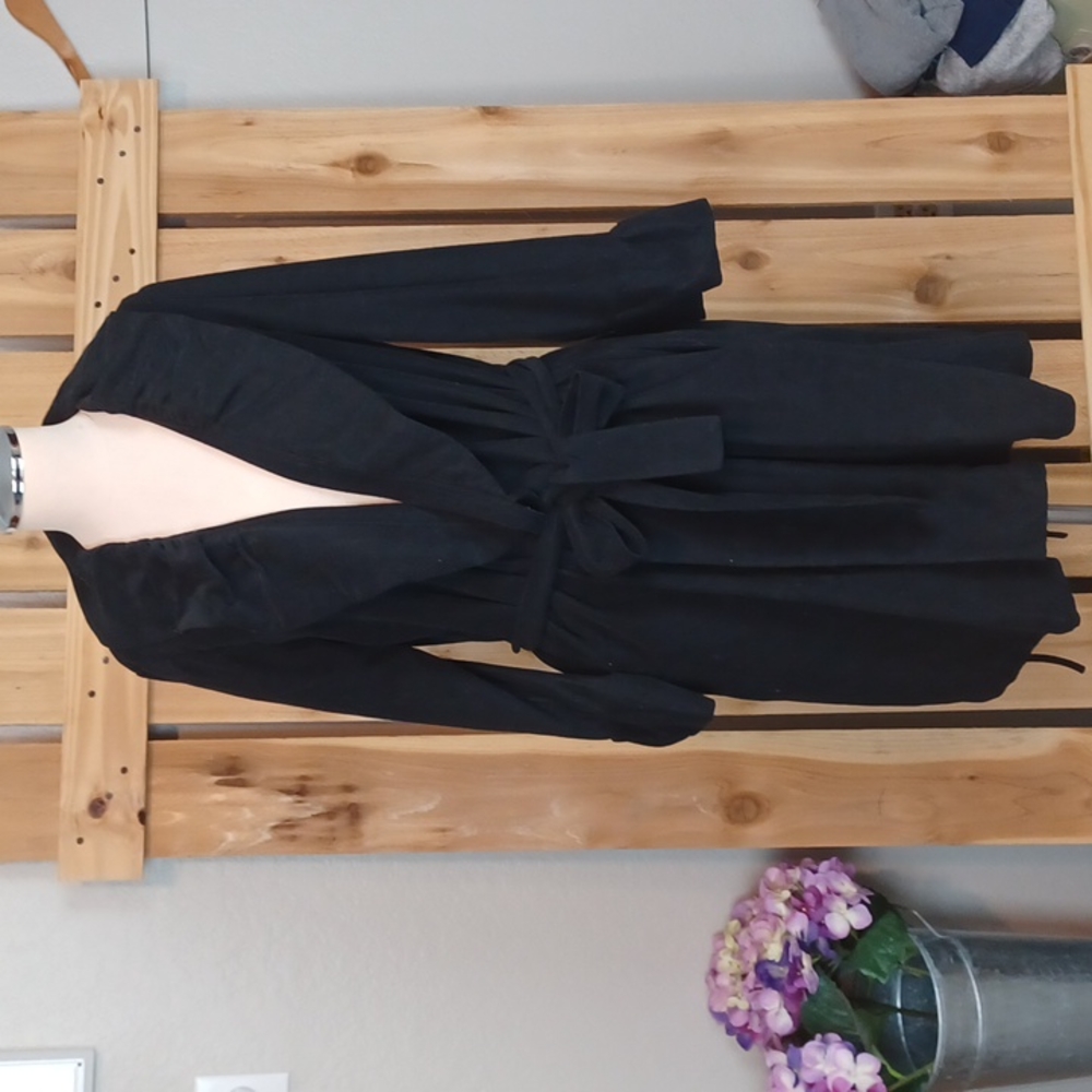 Vintage Oscar De La Renta Black Robe
